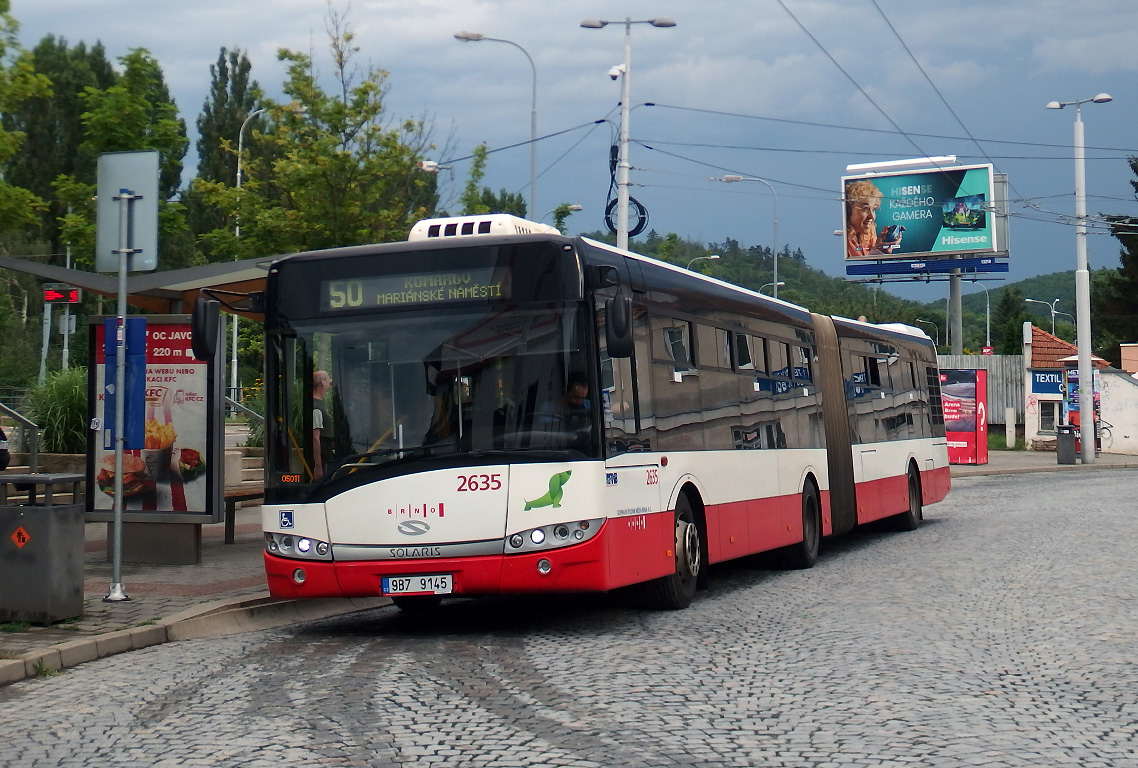 Brno, Solaris Urbino III 18 №: 2635