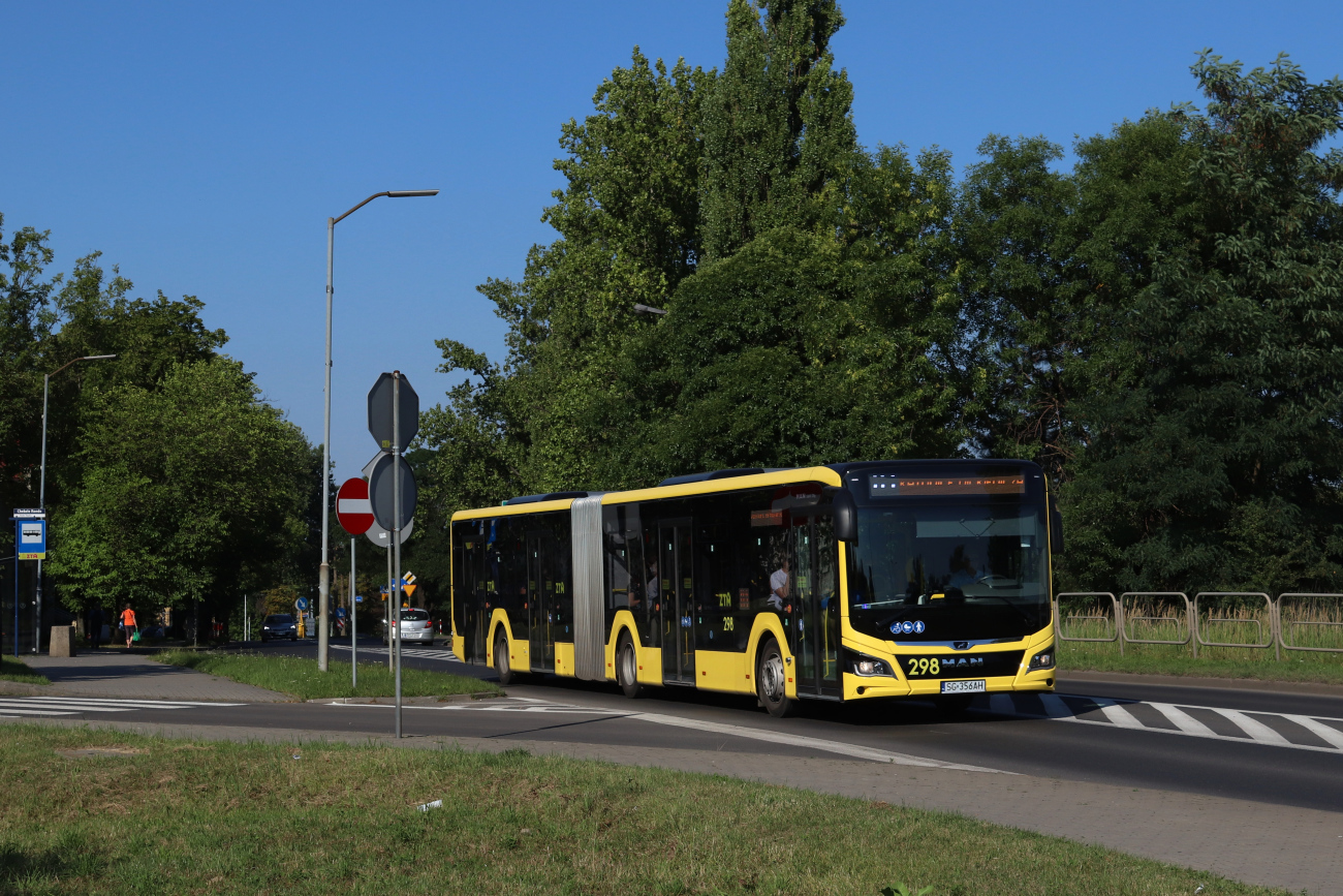 Gliwice, MAN 19C Lion's City NG330 EfficientHybrid # 298