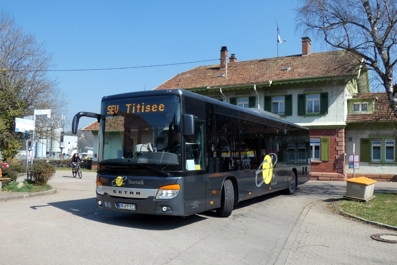 Freiburg im Breisgau, Setra S415LE business # FR-ER 613; Freiburg im Breisgau — SEV Höllentalbahn