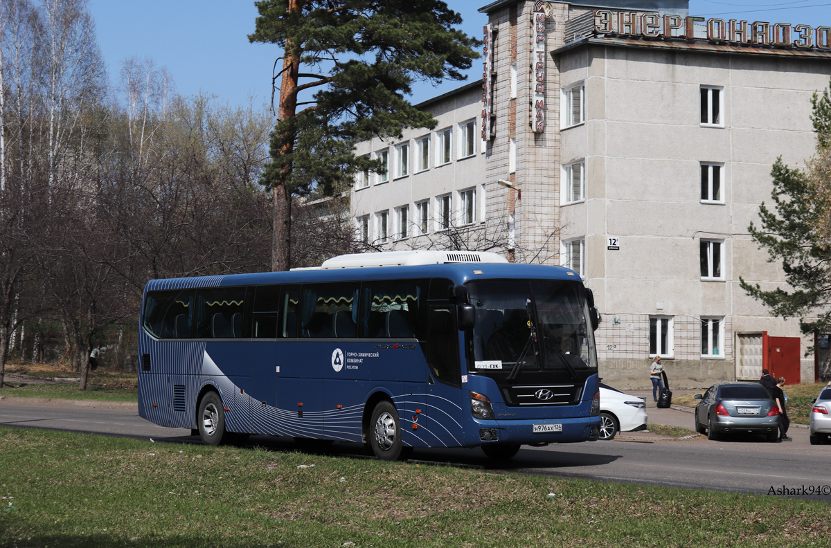 Zheleznogorsk (Krasnoyarskiy krai), Hyundai Universe Space Luxury No. Н 976 АХ 124