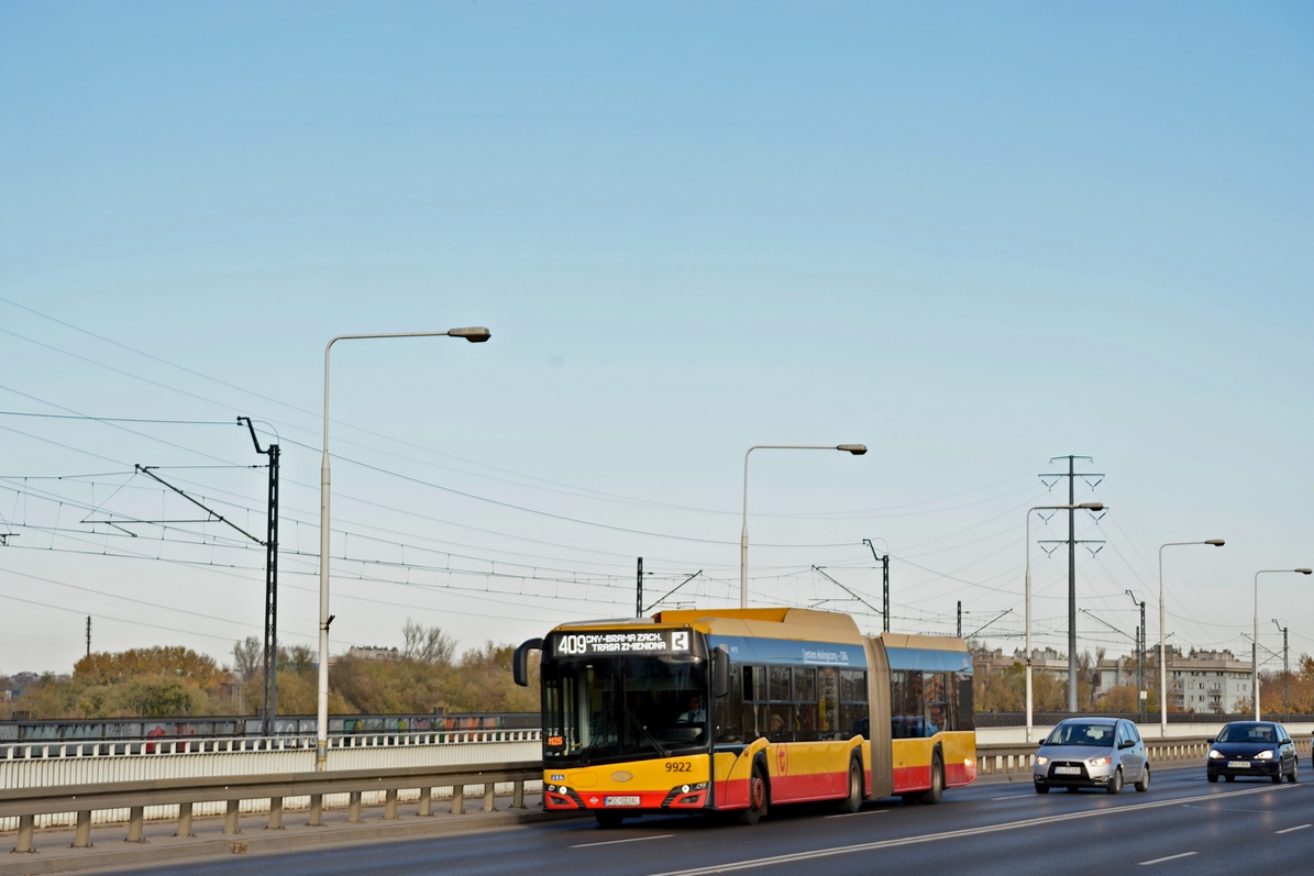 Warsaw, Solaris Urbino IV 18 CNG # 9922