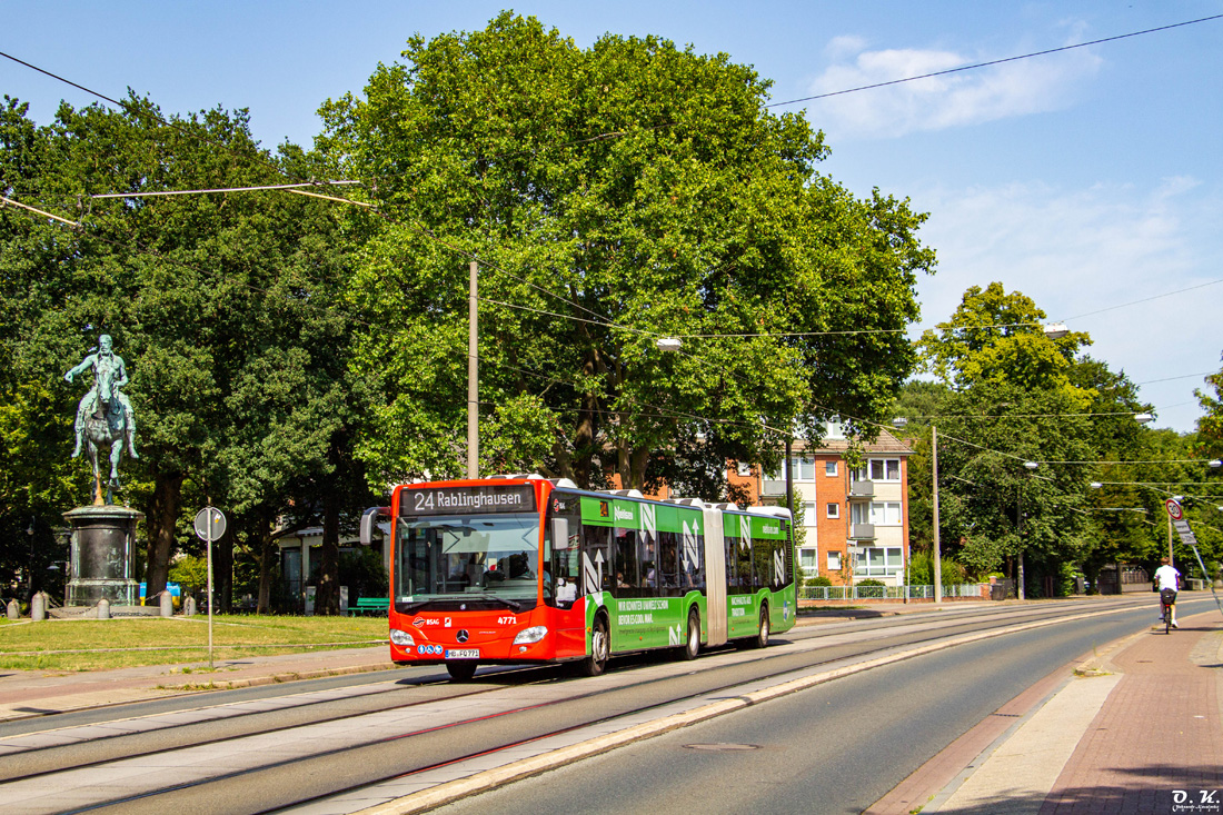 Bremen, Mercedes-Benz Citaro C2 G Hybrid # 4771