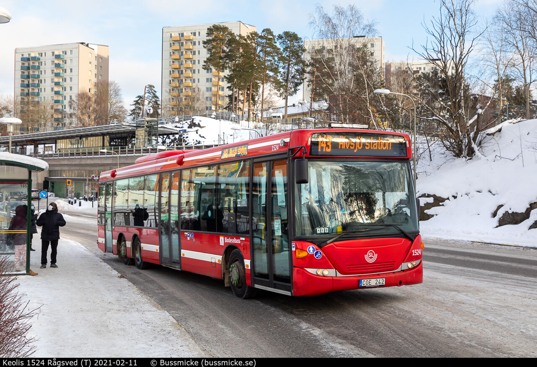 Stockholm, Scania OmniLink CK320UB 6x2*4LB # 1524
