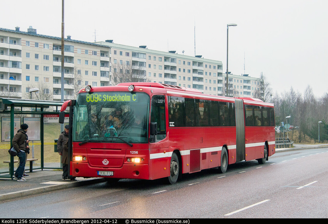 Stockholm, Volvo 8500 # 1256