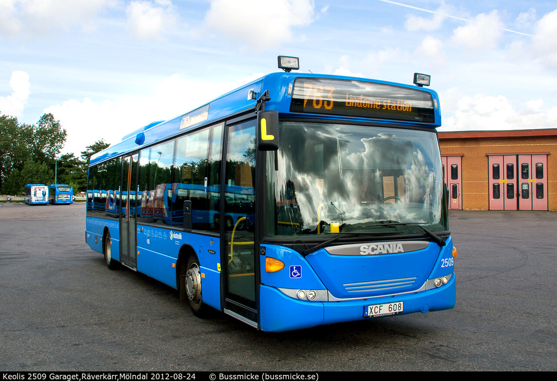 Gothenburg, Scania OmniLink CK230UB 4x2LB № 2509