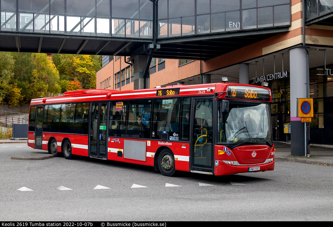 Stockholm, Scania OmniLink CK320UB 6x2*4LB # 2619