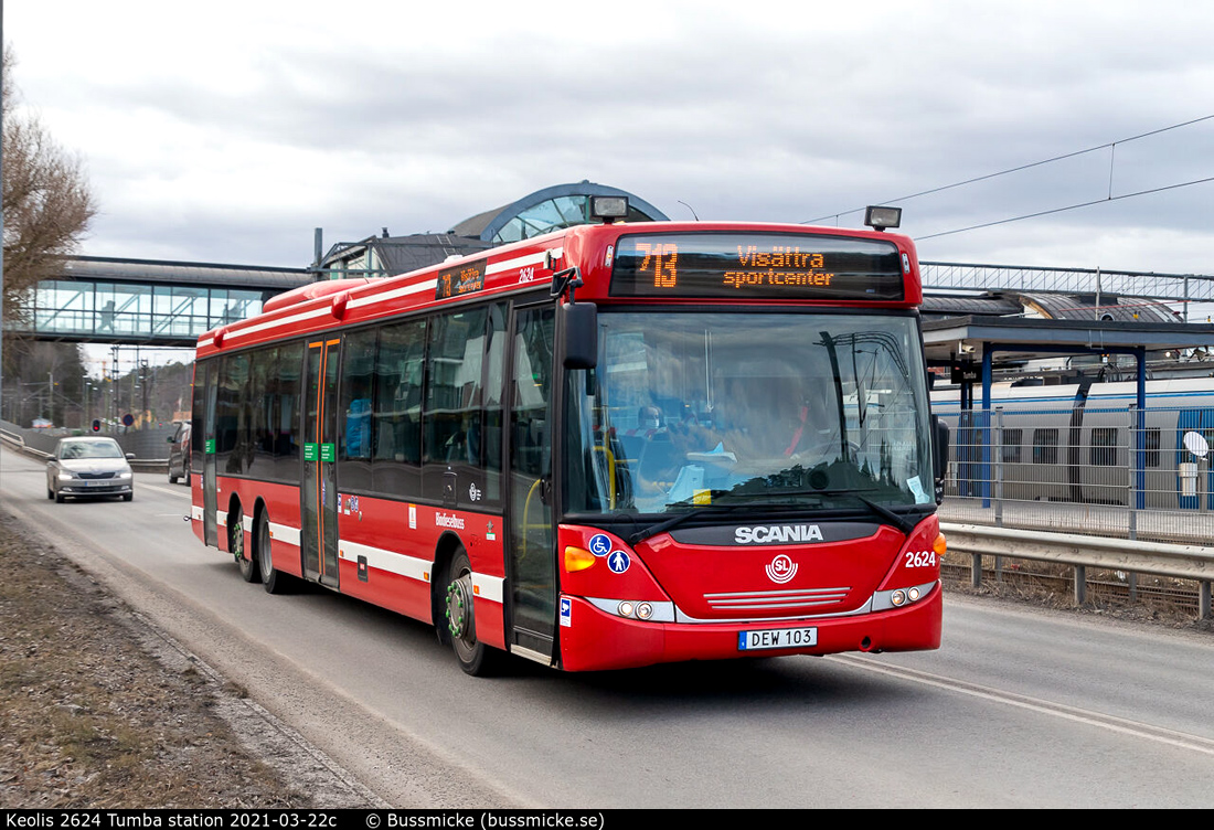 Stockholm, Scania OmniLink CK320UB 6x2*4LB # 2624