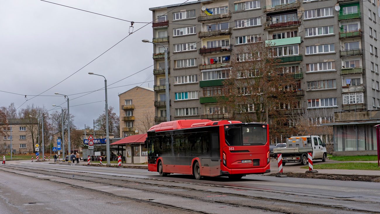 Daugavpils, Scania Citywide LF II 12M CNG # 353