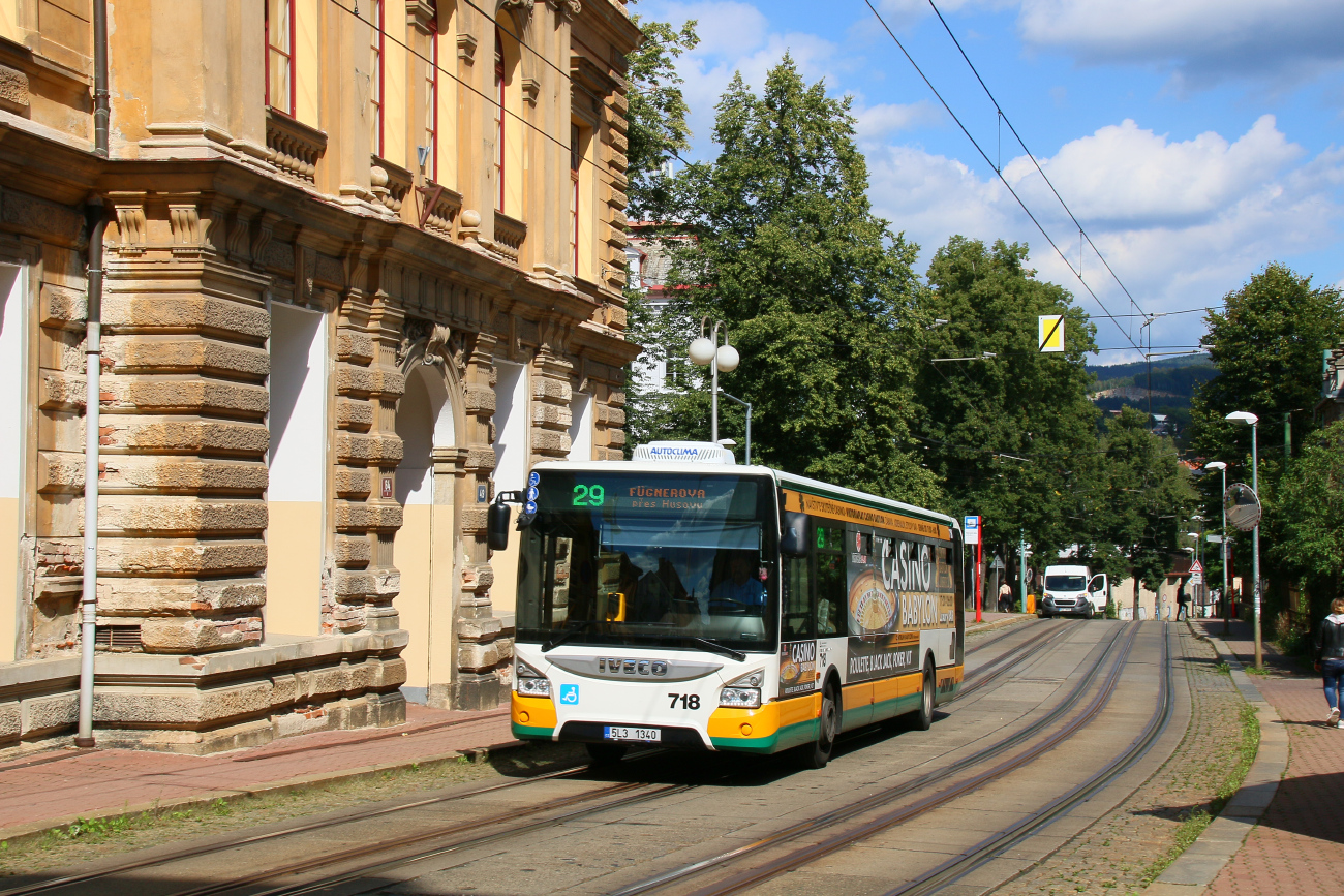 Liberec, IVECO Urbanway 12M # 718