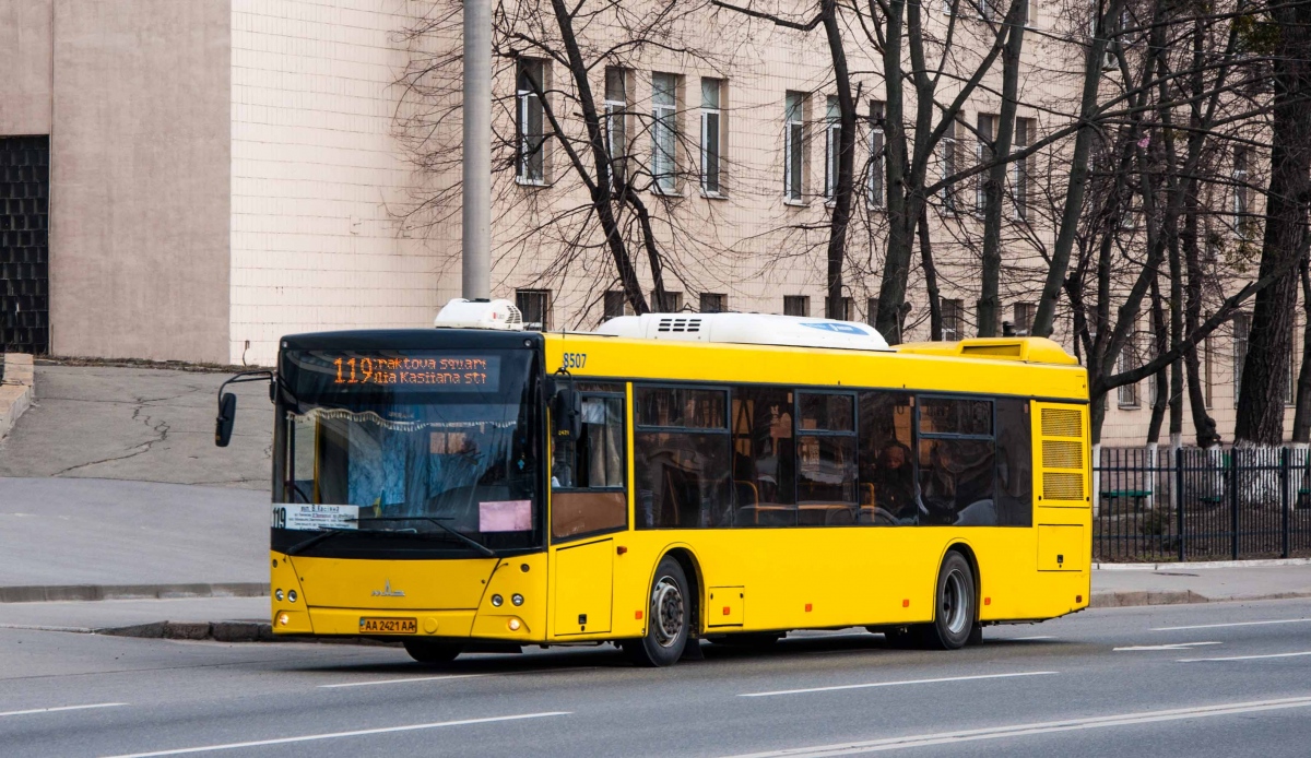 Kyjev, MAZ-203.069 č. 8507
