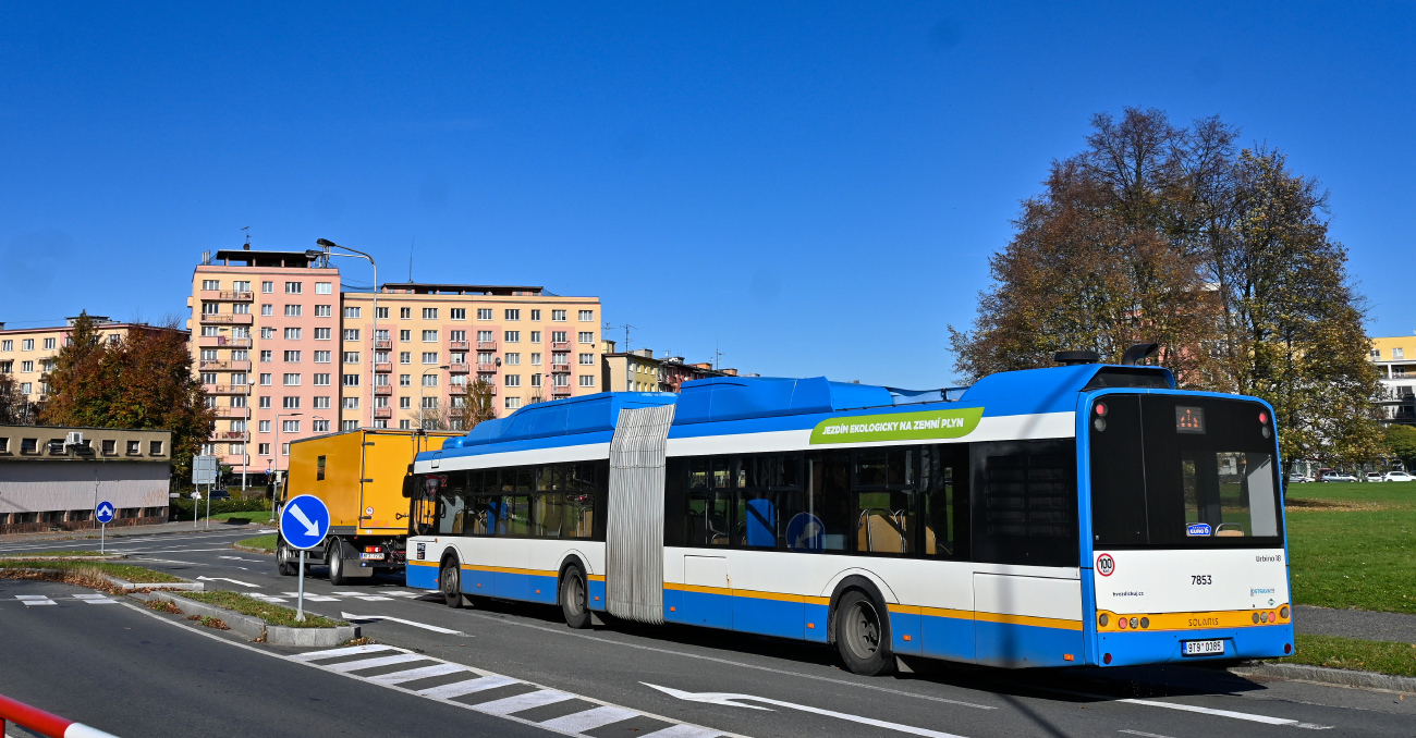 Ostrava, Solaris Urbino III 18 CNG № 7853