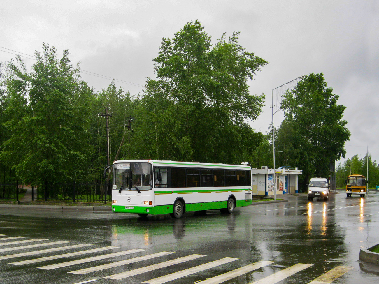 Стрежевой, ЛиАЗ-5256.36 № М 115 СР 70