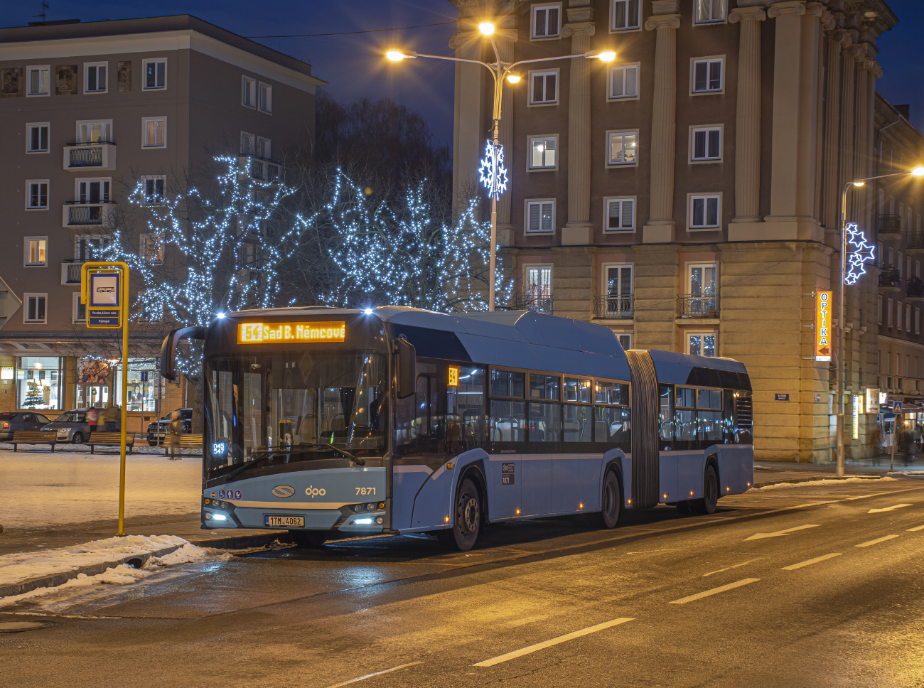 Ostrava, Solaris Urbino IV 18 CNG č. 7871