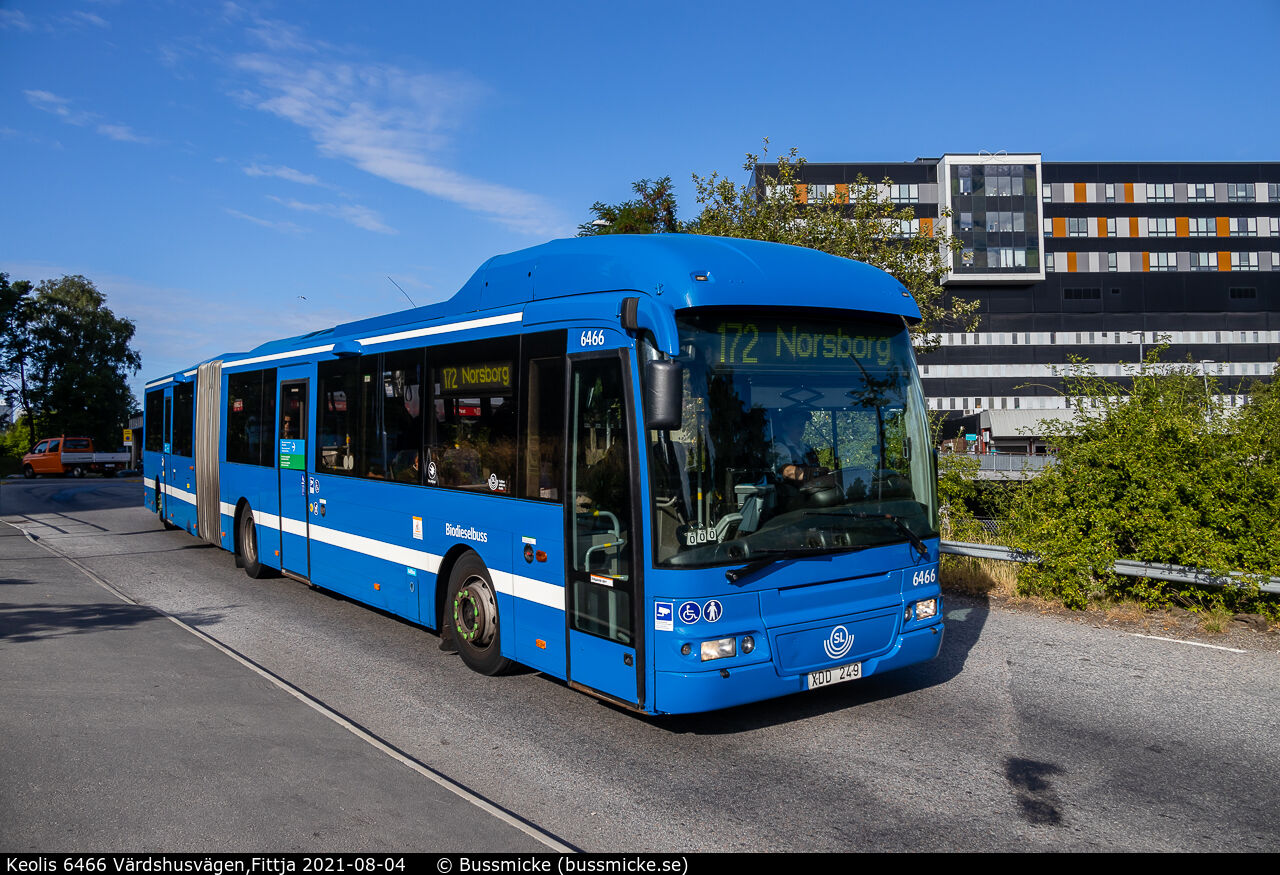 Стокгольм, Volvo 8500LEA № 6466