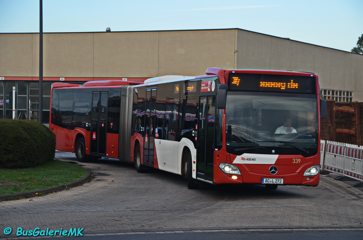 Aachen, Mercedes-Benz Citaro C2 G # 339