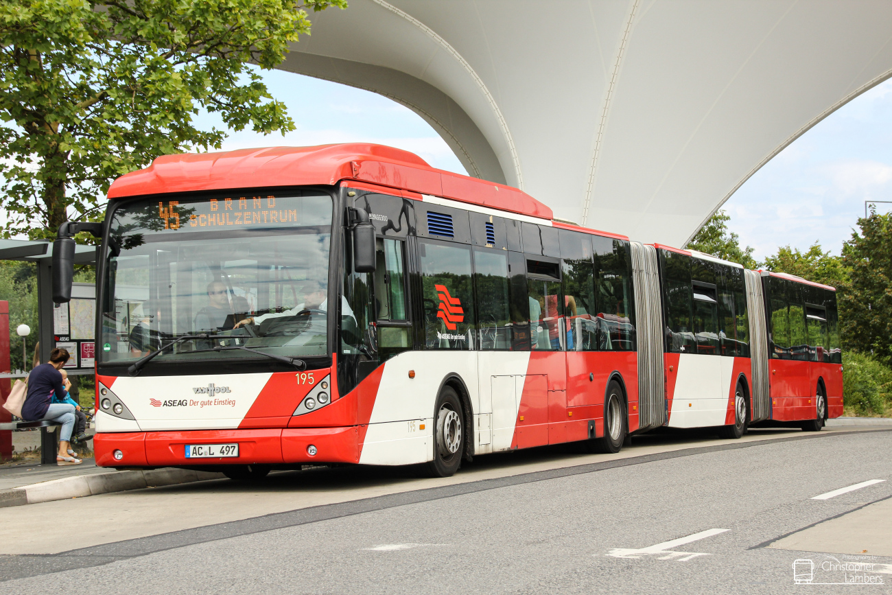 Aachen, Van Hool New AGG300 # 195