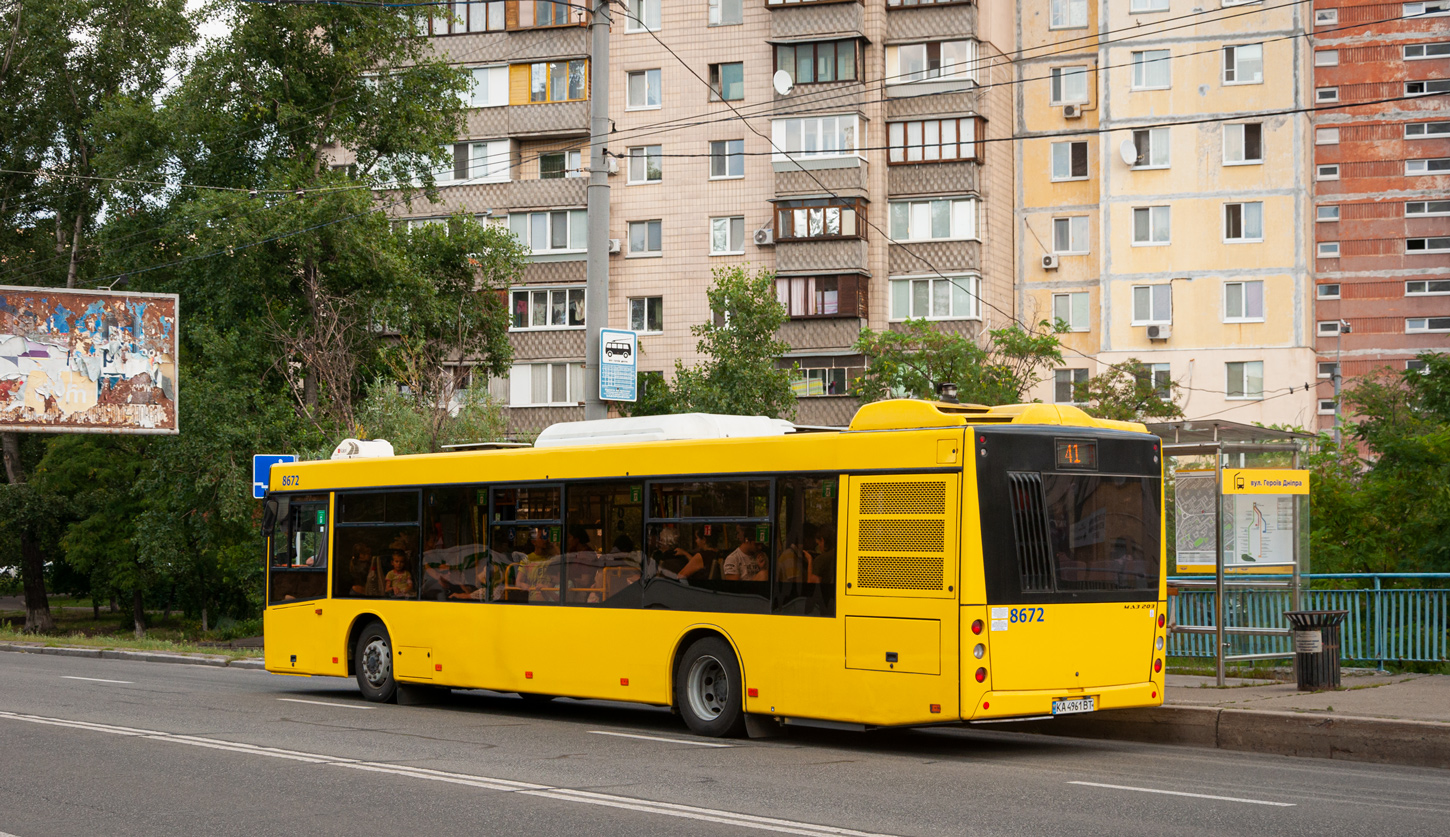 Kyiv, MAZ-203.015 No. 8672
