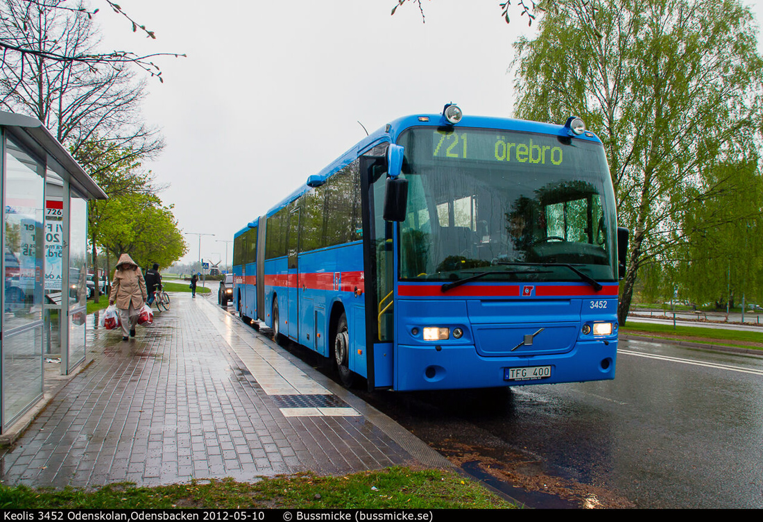 Эребру, Volvo 8500 № 3452