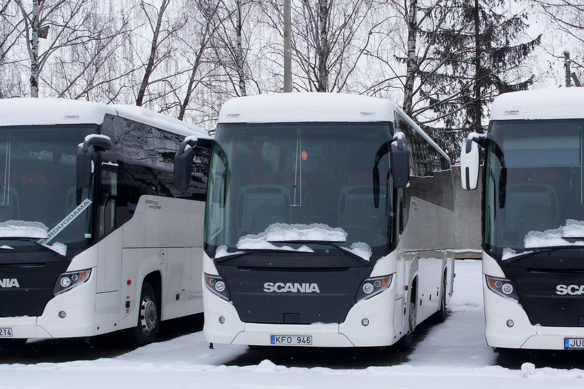 Kaunas, Scania Touring HD (Higer A80T) č. KFO 946