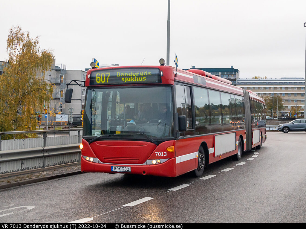 Стокгольм, Scania OmniLink CK280UB 6X2/2LB № 7013