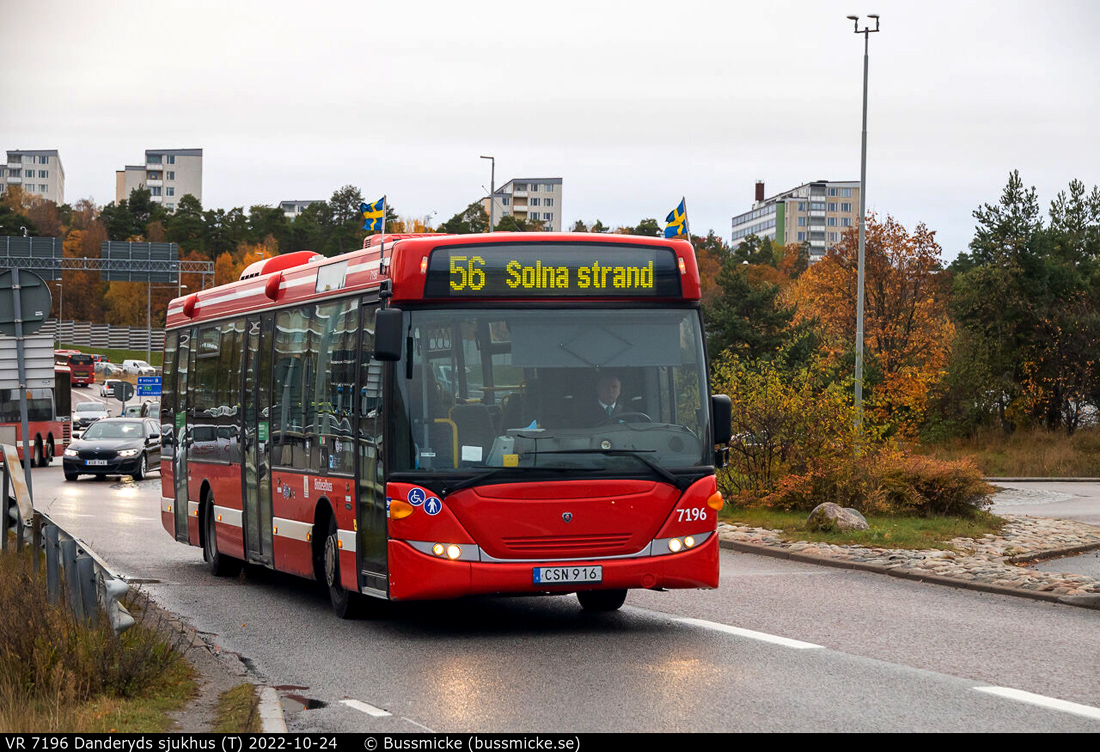 Stockholm, Scania OmniLink CK270UB 4x2LB # 7196
