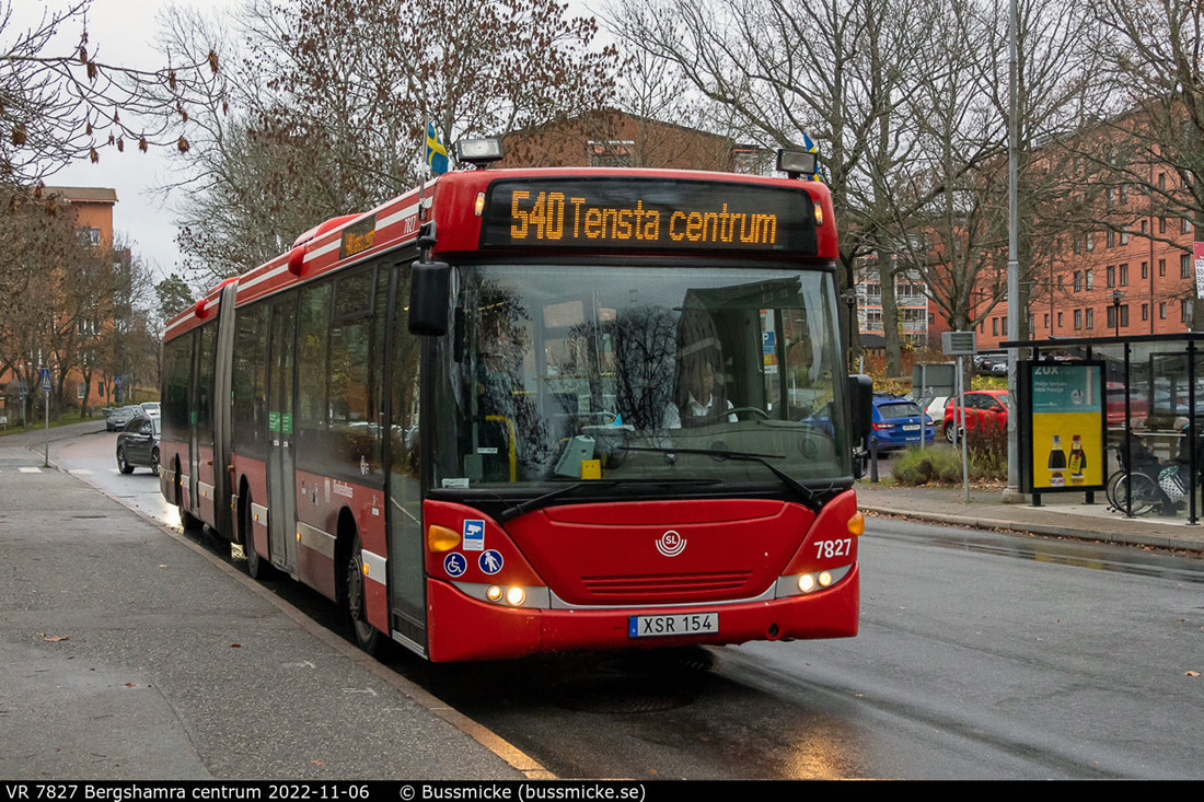 Stockholm, Scania OmniLink CK270UA 6x2/2LB nr. 7827