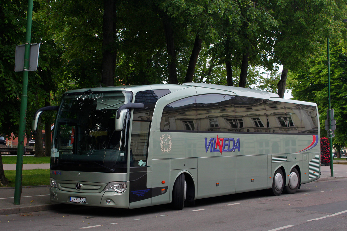 Vilnius, Mercedes-Benz O580 / Travego (all) # LRF 580