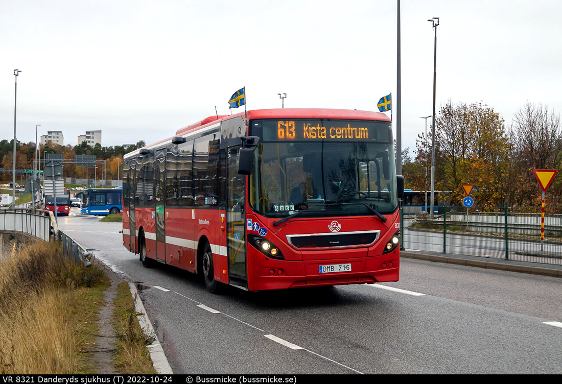 Stockholm, Volvo 8900LE # 8321