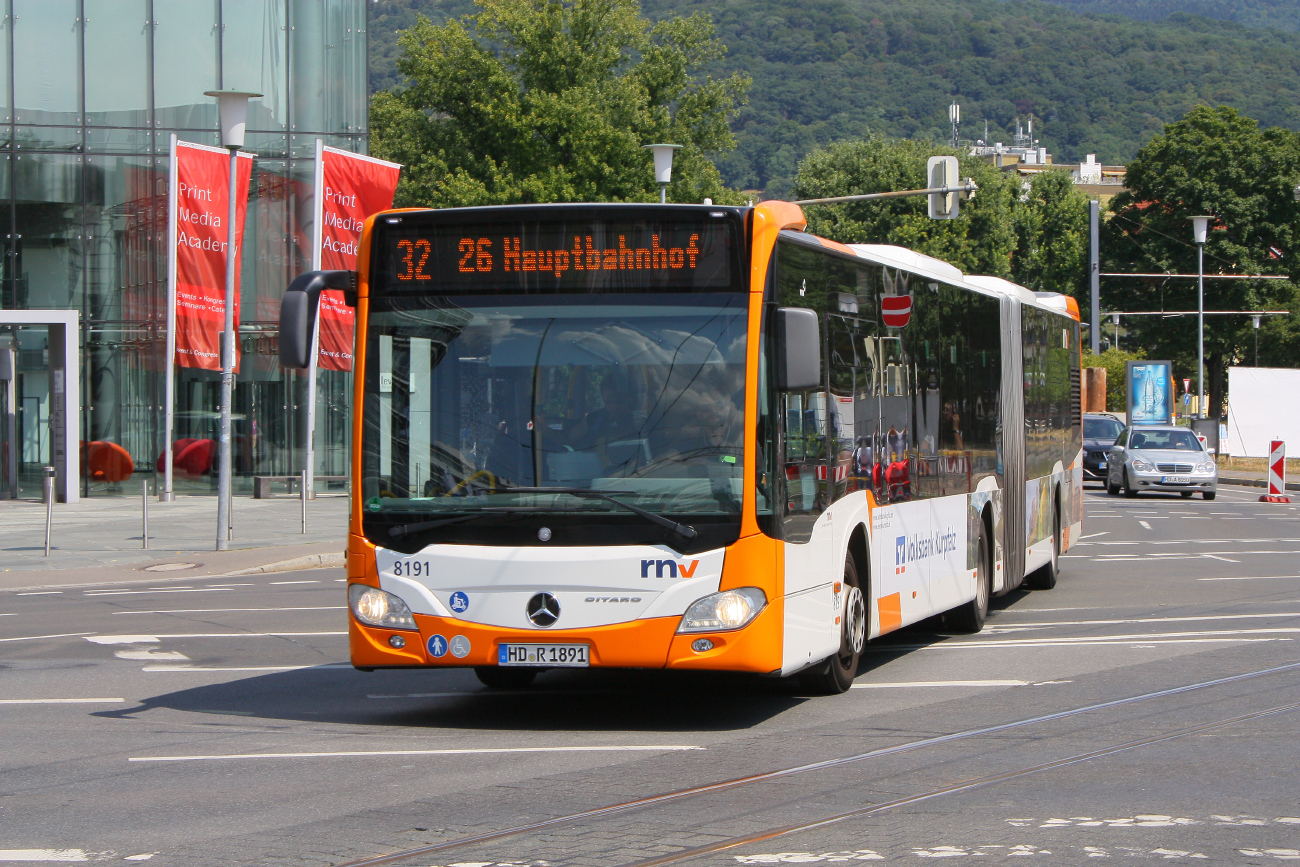 Heidelberg, Mercedes-Benz Citaro C2 G # 8191