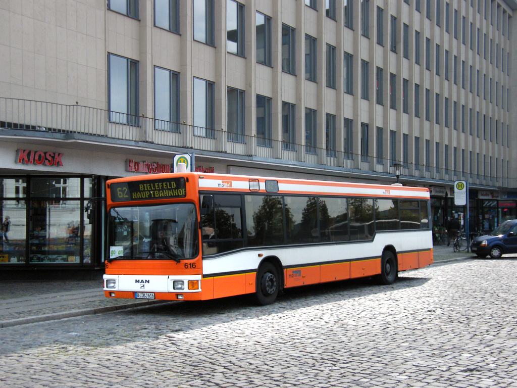 Bielefeld, MAN A10 NL222 # 616