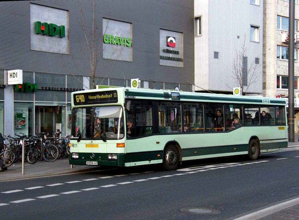 Bonn, Mercedes-Benz O405N2 № 9811