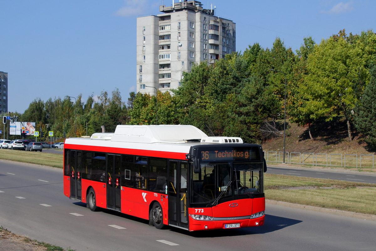 Kaunas, Solaris Urbino III 12 CNG №: 773