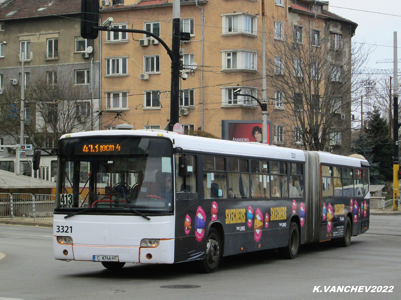 София, Mercedes-Benz O345 Conecto I G № 3321