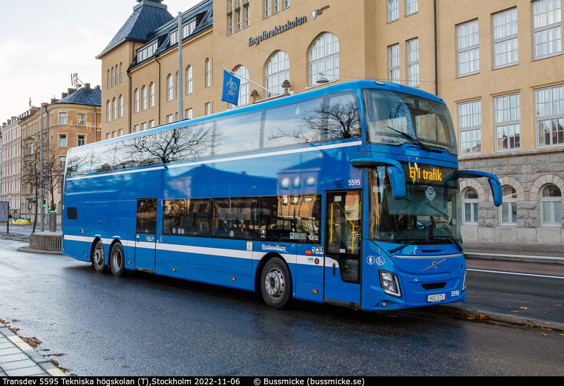Stockholm, Volvo 9700DD # 5595