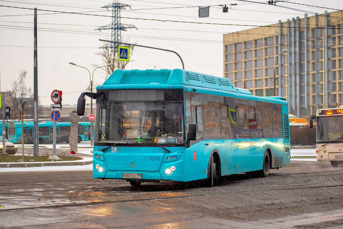 Санкт-Петербург, ЛиАЗ-5292.67 (CNG) № 7678