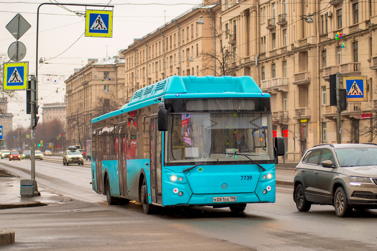 Saint Petersburg, LiAZ-5292.67 (CNG) # 7739