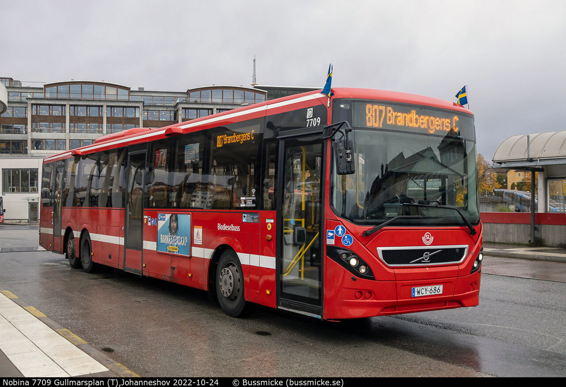 Stockholm, Volvo 8900LE № 7709