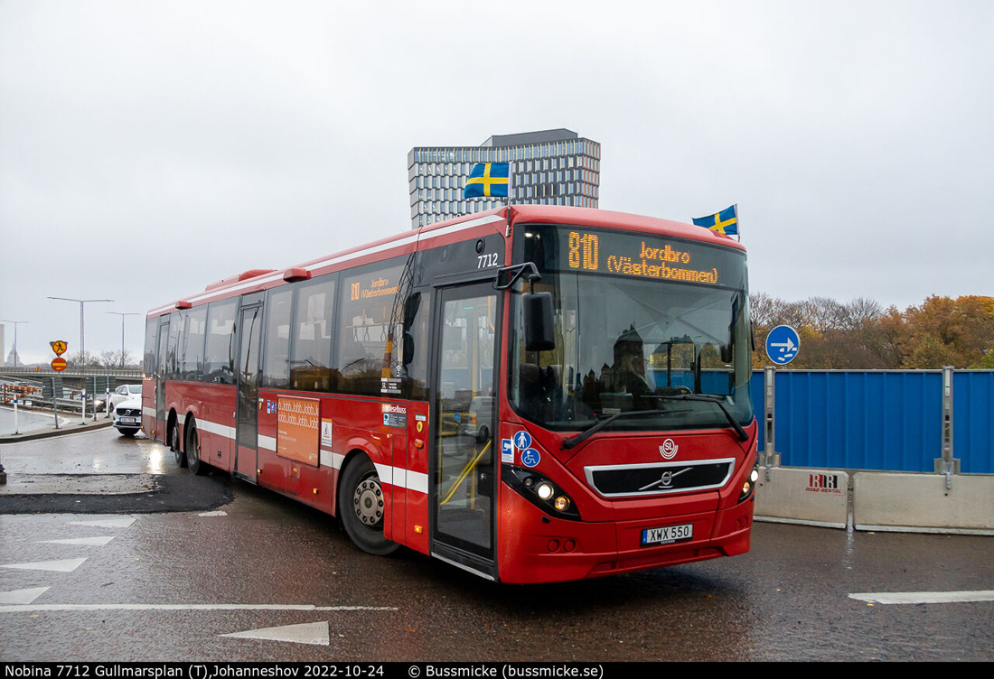 Стокгольм, Volvo 8900LE № 7712