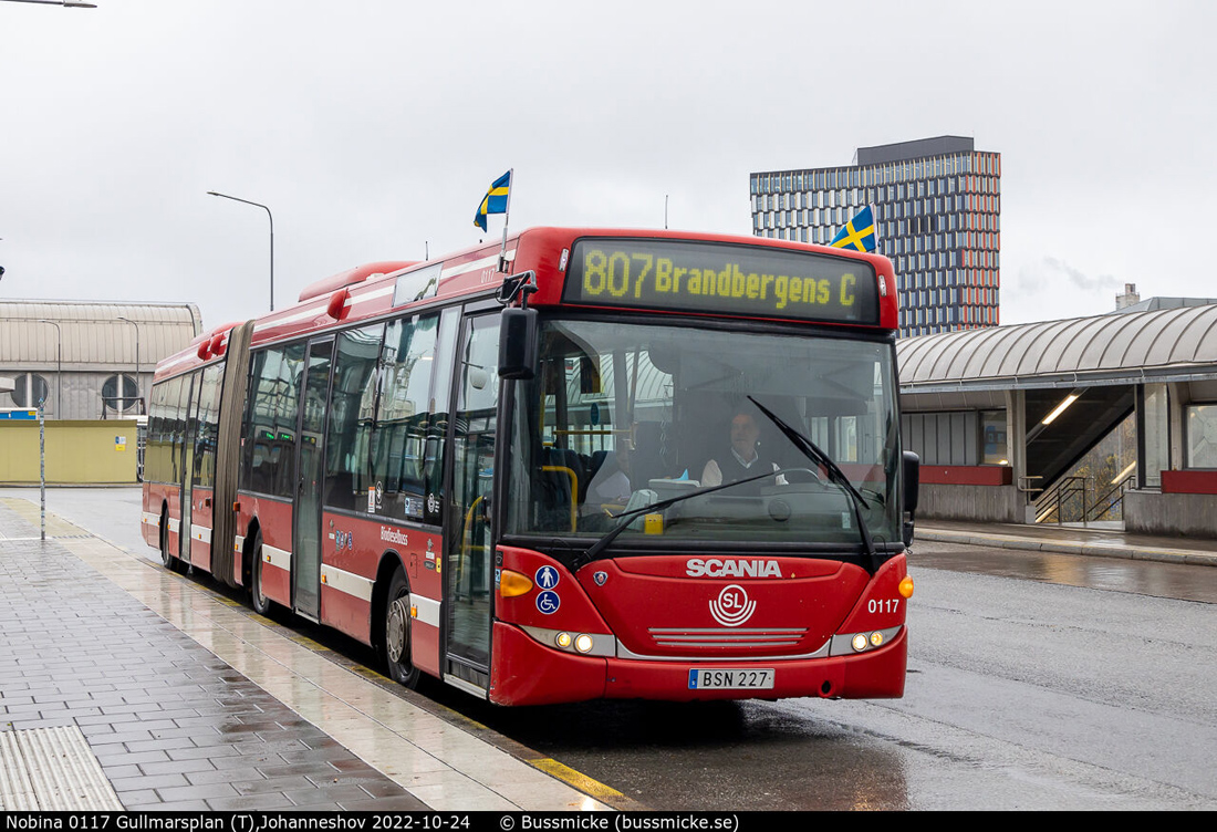Stockholm, Scania OmniLink CK320UA 6x2/2LB # 0117