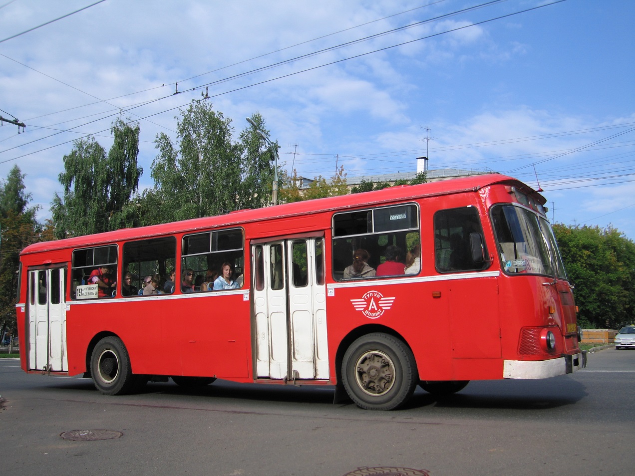 Izhevsk, LiAZ-677М # ЕА 406 18