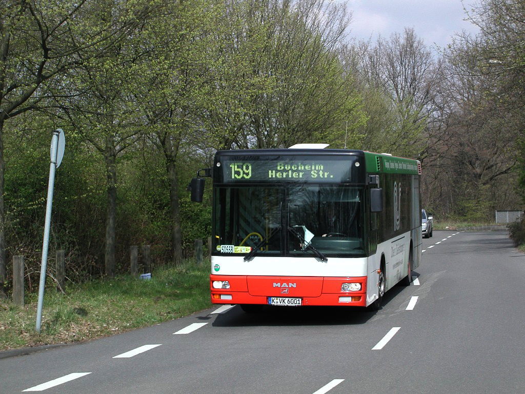 Кёльн, MAN A21 NL263 № K-VK 6001