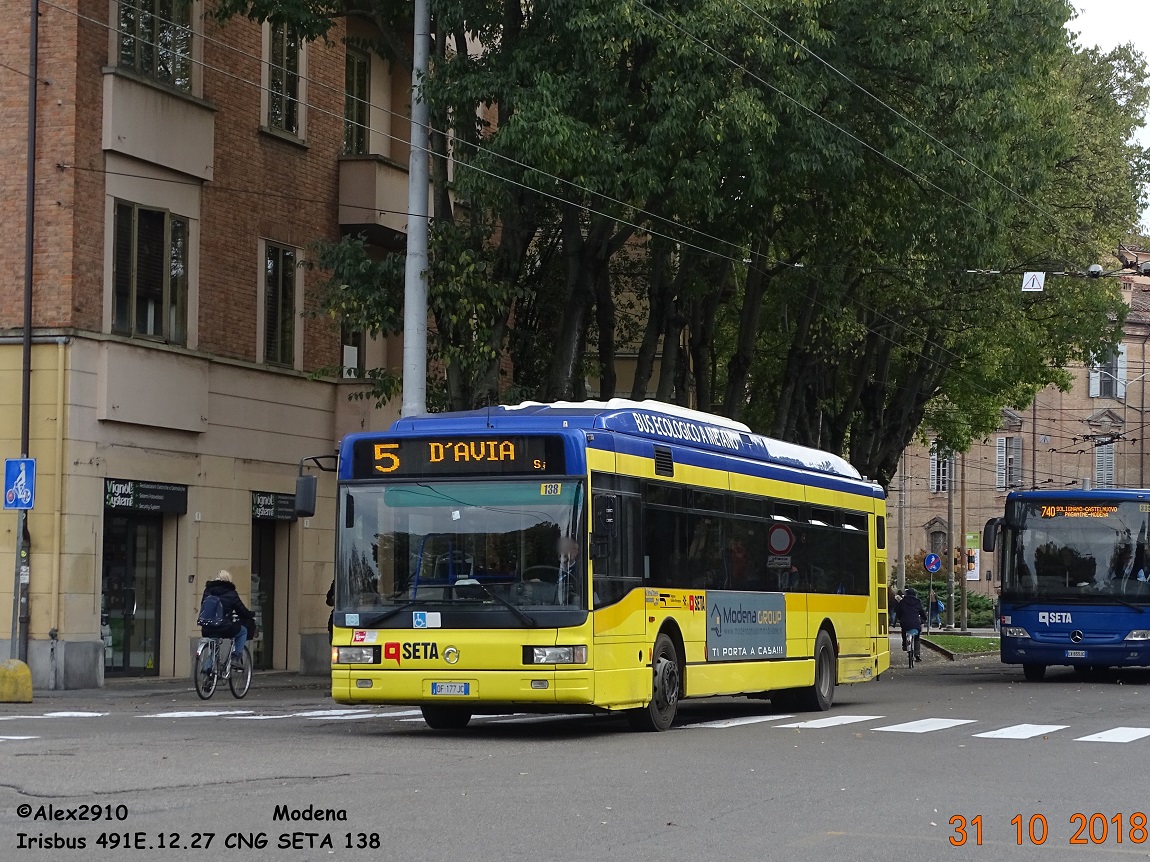 Modena, Irisbus CityClass 491E.12.27 CNG # 138