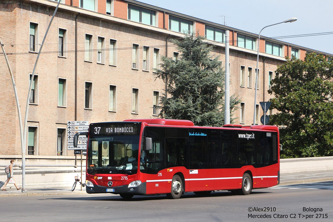 Bologna, Mercedes-Benz Citaro C2 Hybrid nr. 2715