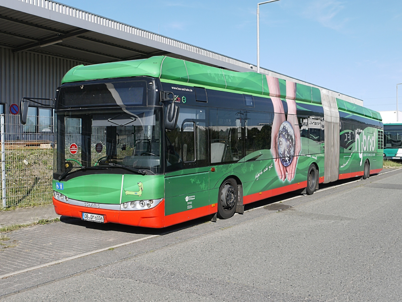 Oberhausen, Solaris Urbino III 18 Hybrid # OB-OM 6006