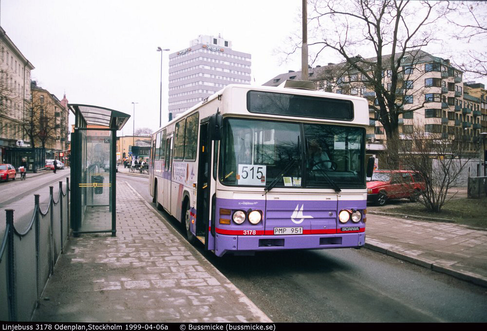 Стокгольм, Scania CN113CLB № 3178
