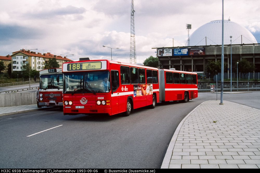 Стокгольм, Scania CN113ALB № 6938