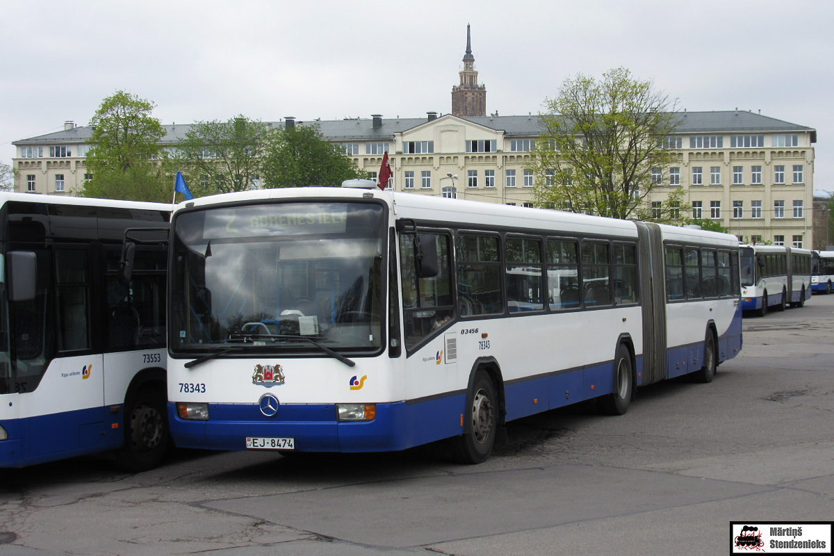 Riga, Mercedes-Benz O345 G # 78343