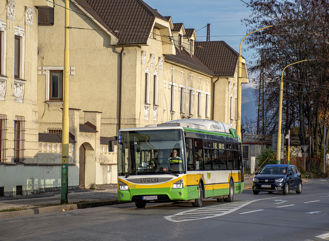 Žilina, IVECO Urbanway 12M Hybrid # 161