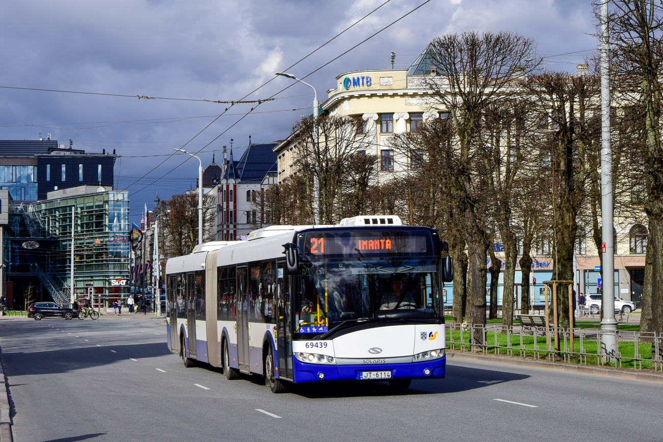 Riga, Solaris Urbino III 18 č. 69439