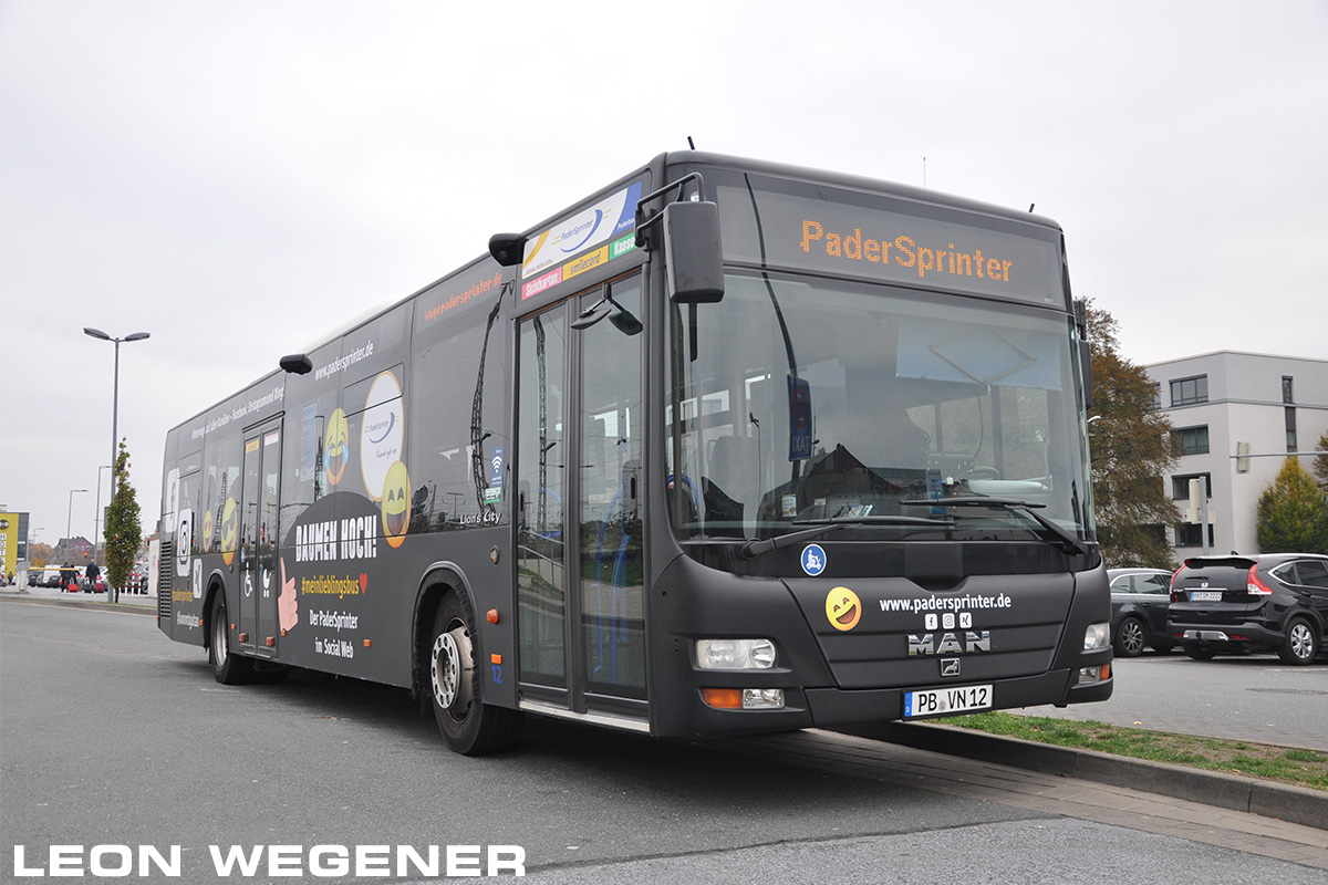 Paderborn, MAN A21 Lion's City NL313 # 12